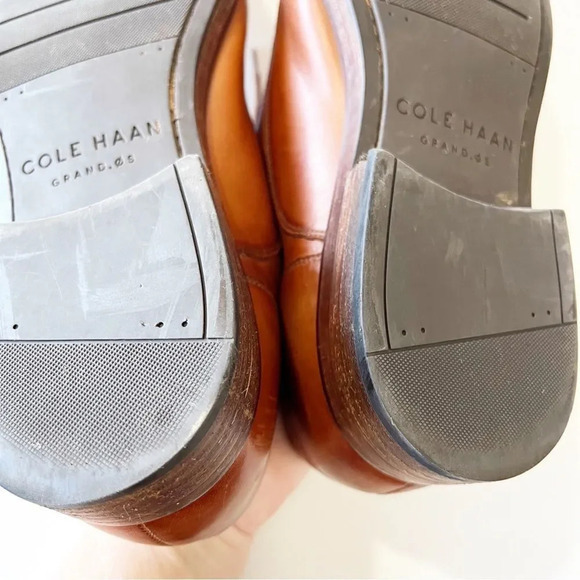 Cole Haan Grand OS Lace Up Oxfords Williams Men’s Size 11 Loafers British‎ Tan main image 11